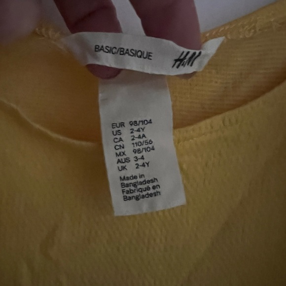 Yellow dress with ruffles - Picture 3 of 3